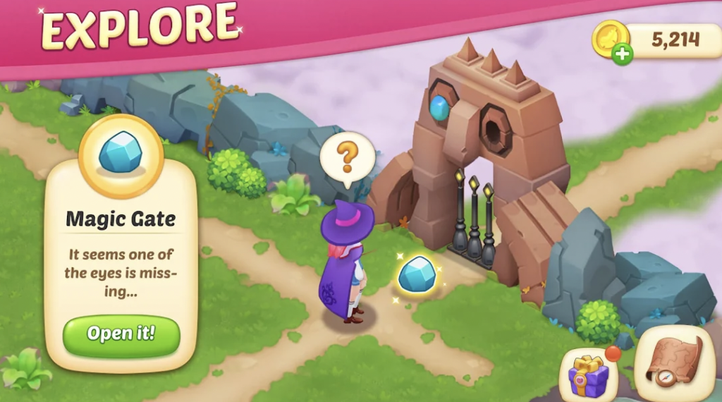 Collect Material And Furniture: